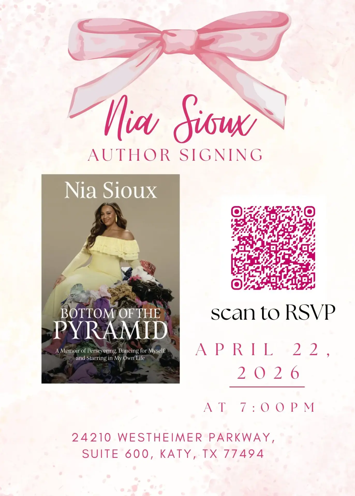 nia soux book event