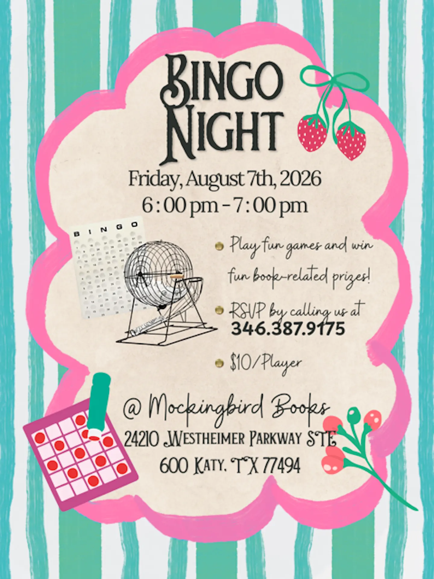 bingo night 8 7 26