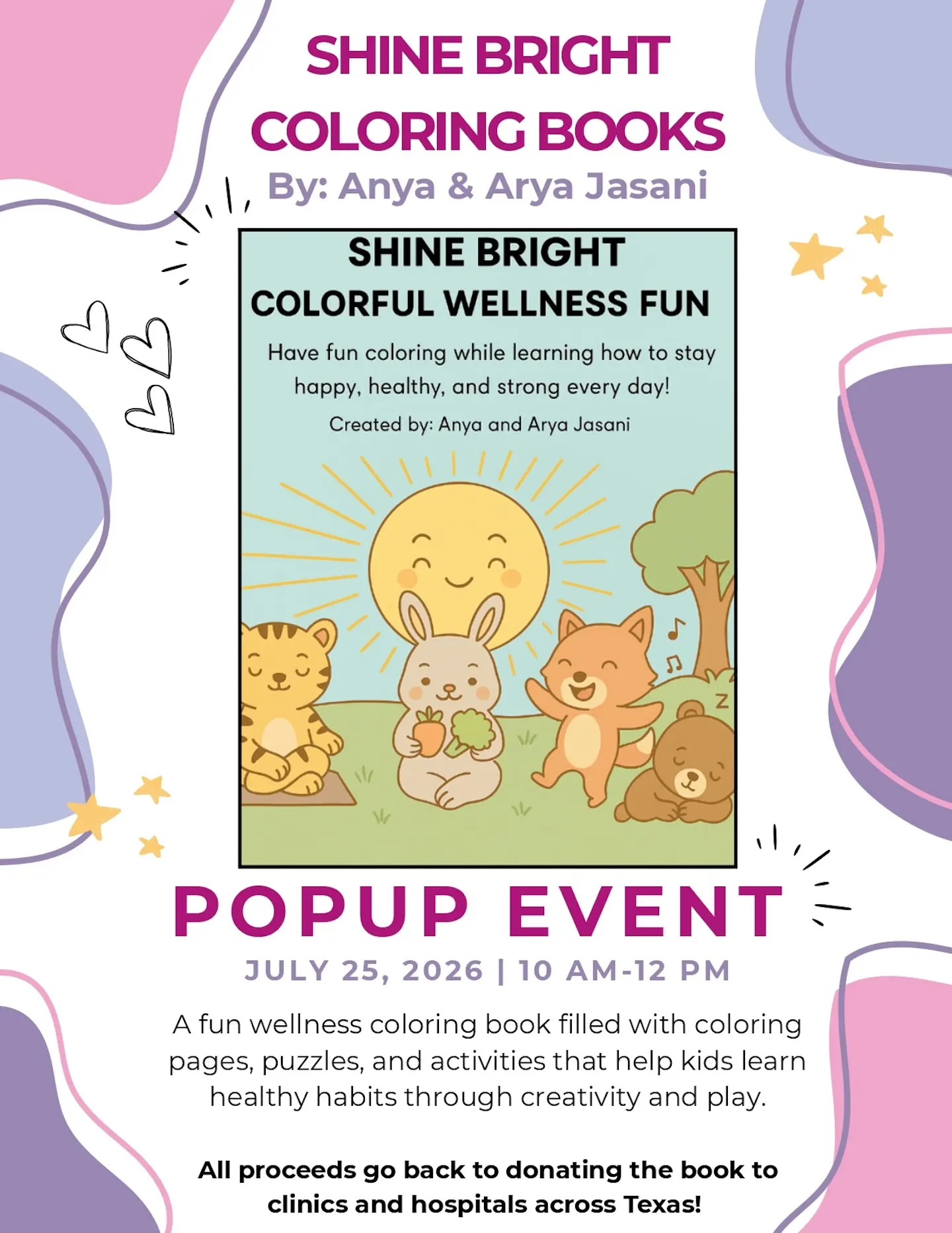 shine bright coloring books image