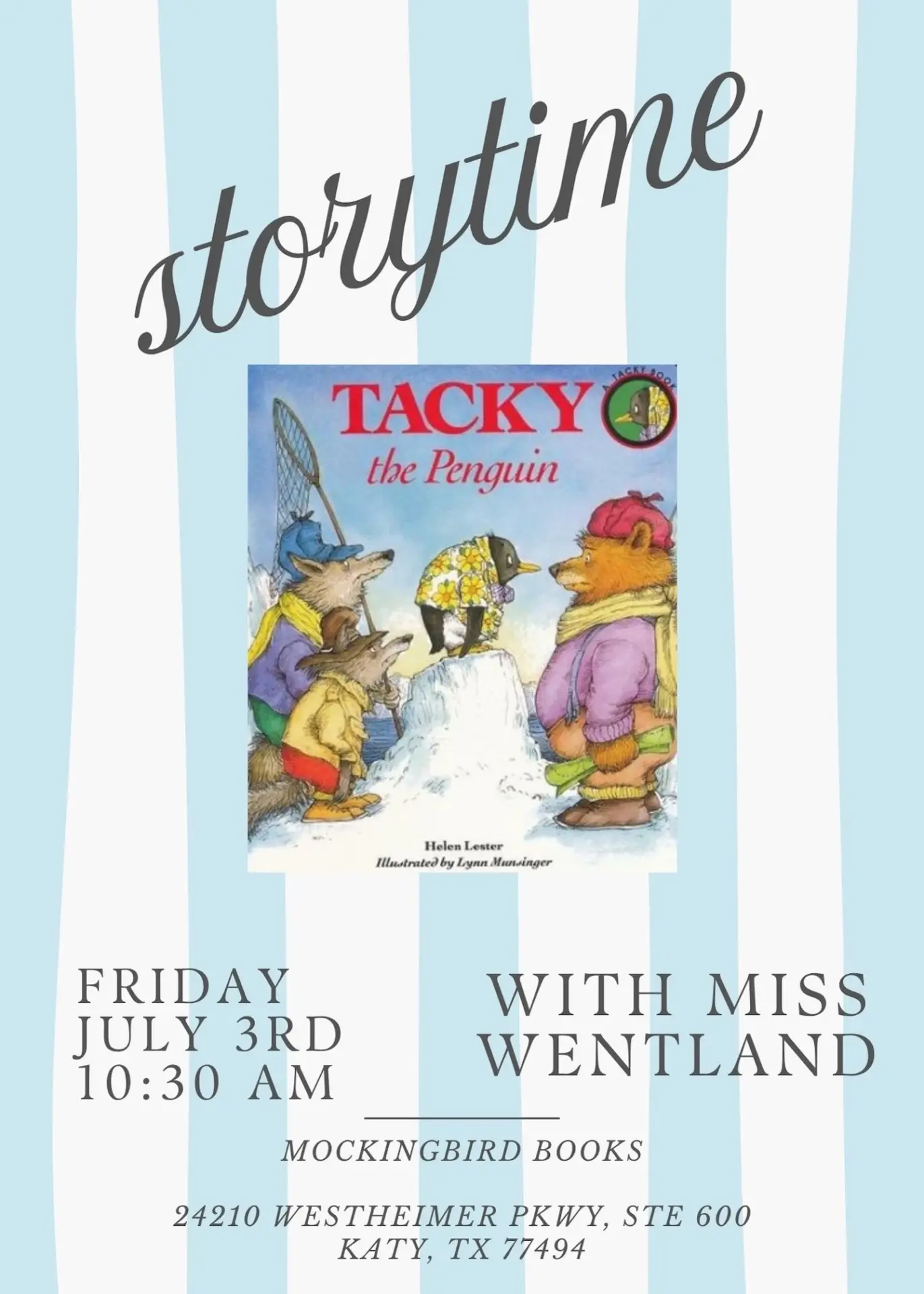 storytime miss wentland
