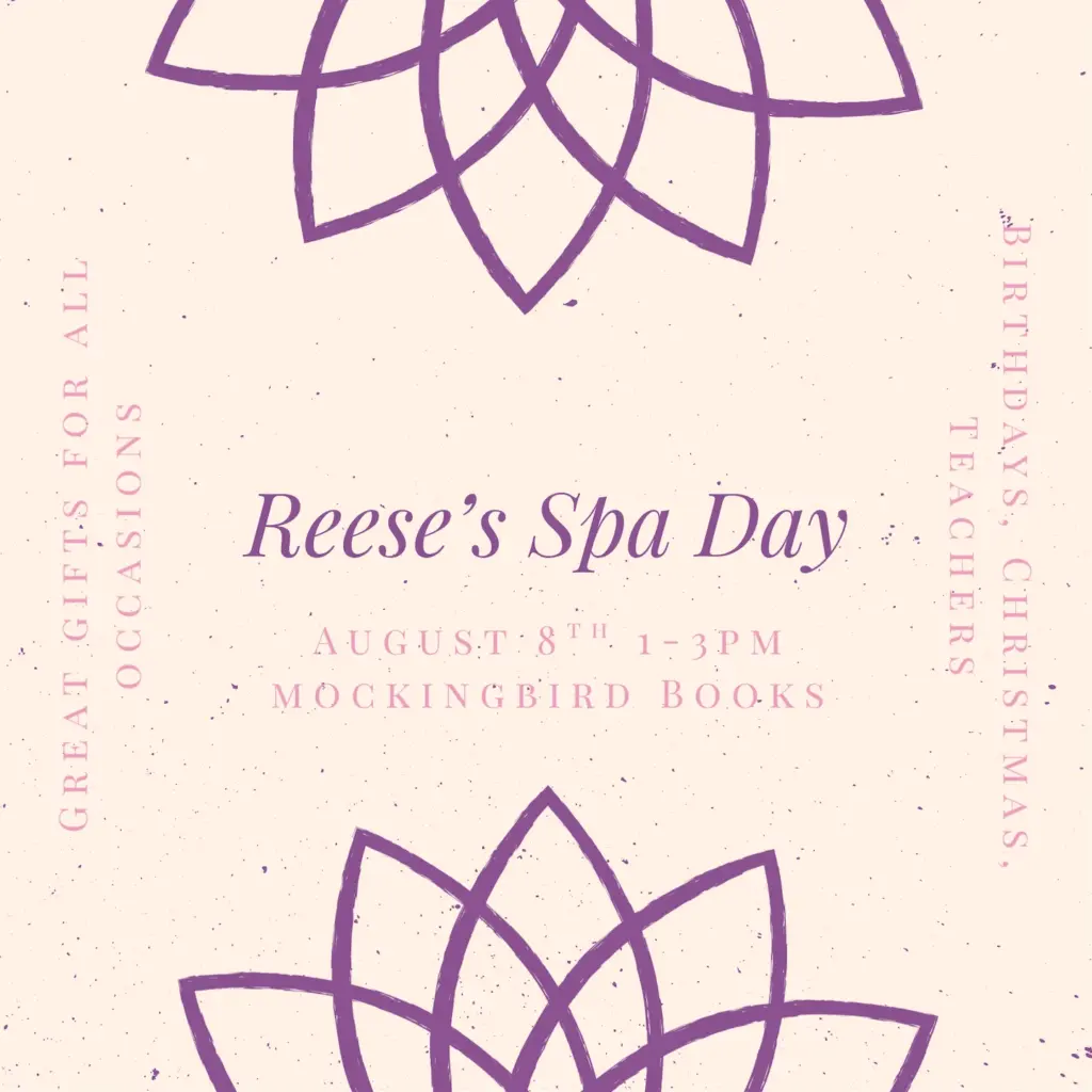 Violet Beige Simple Vintage Lotus Spa Party Invitation